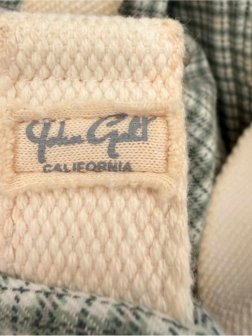 John Galt California Green Plaid Mini Backpack